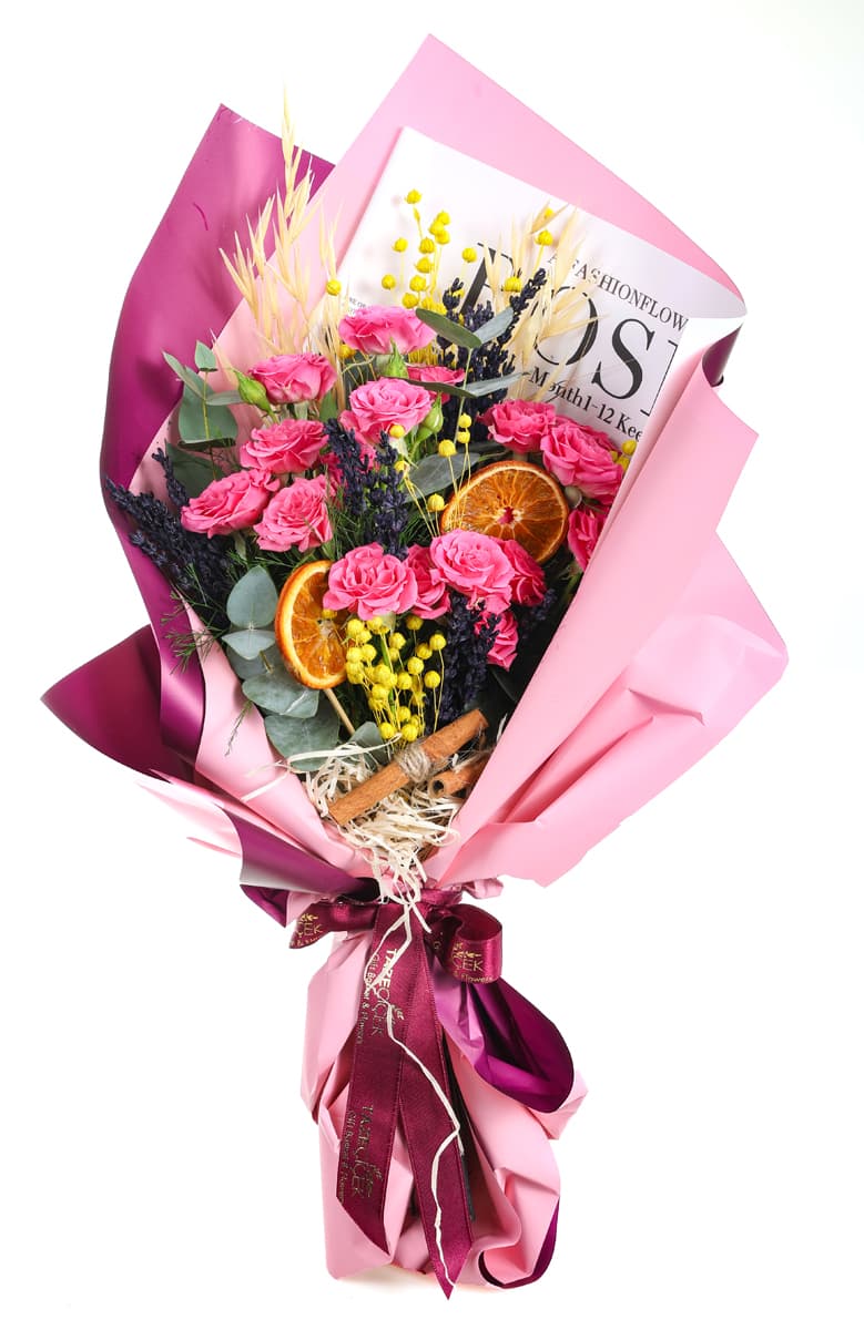 Blushing Pink Mirage Gül Buketi
